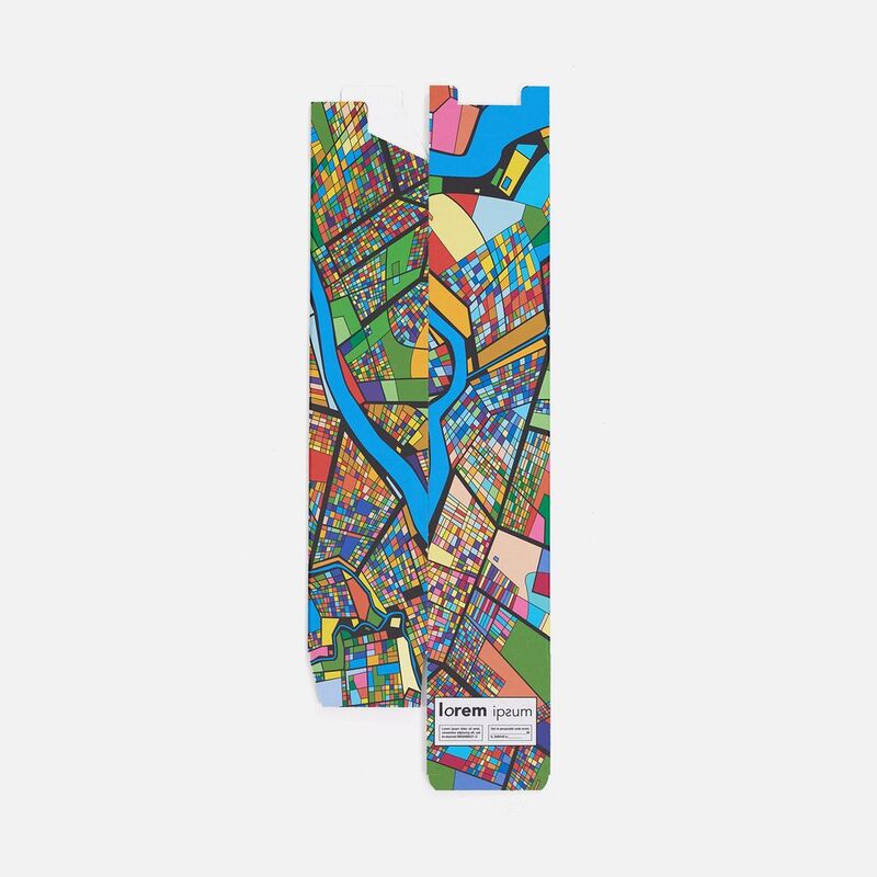 Коробка с печатью на заказ Freeform, S арт.25099.02