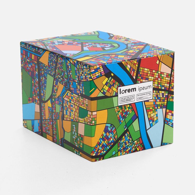 Коробка с печатью на заказ Freeform, L арт.25099.04