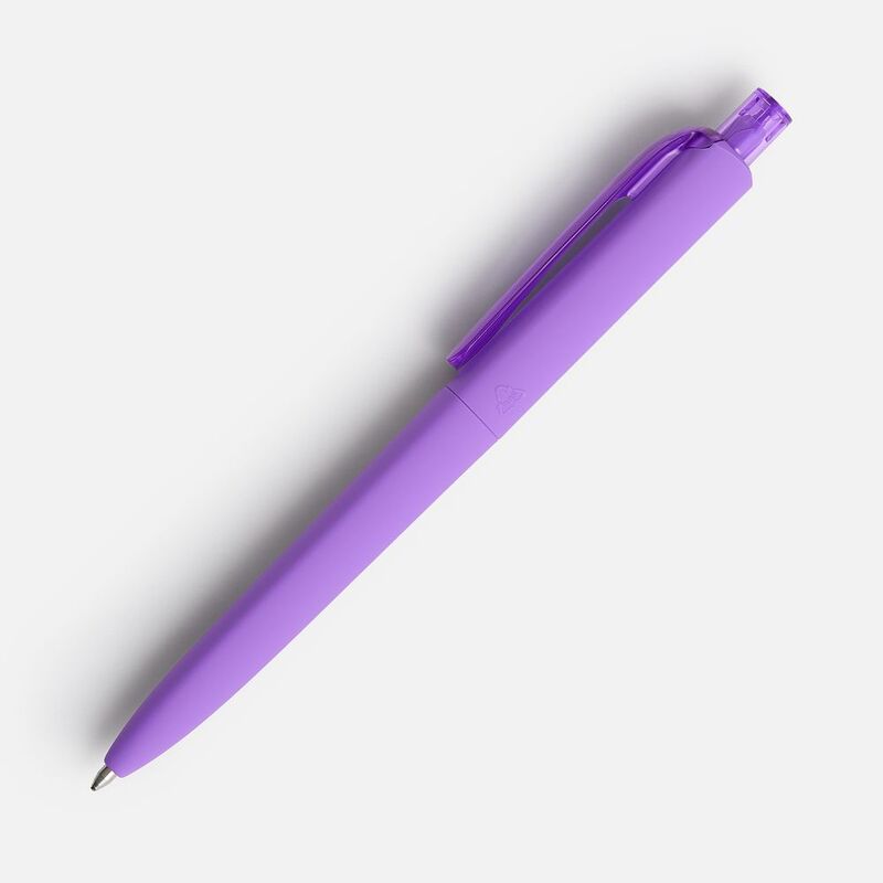 Ручка шариковая Prodir DS8 PRR-T Soft Touch, фиолетовая арт.6075.77