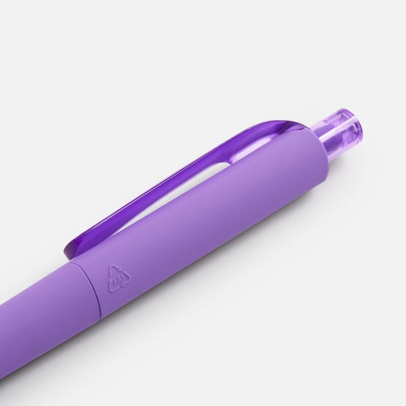 Ручка шариковая Prodir DS8 PRR-T Soft Touch, фиолетовая арт.6075.77