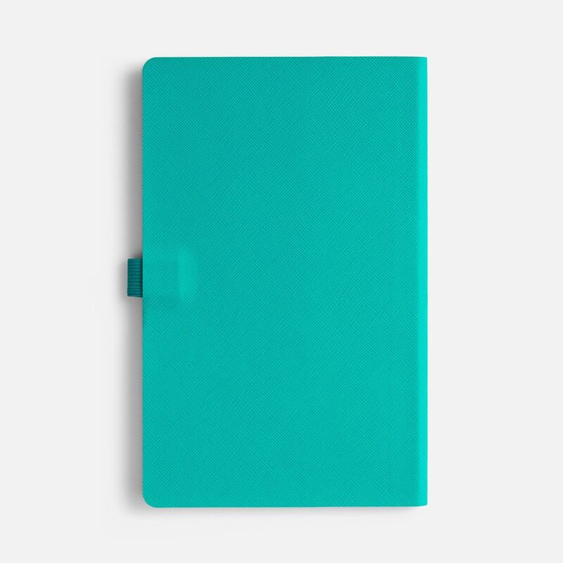 Ежедневник Lungo, недатированный, темно-бирюзовый арт.24044.94