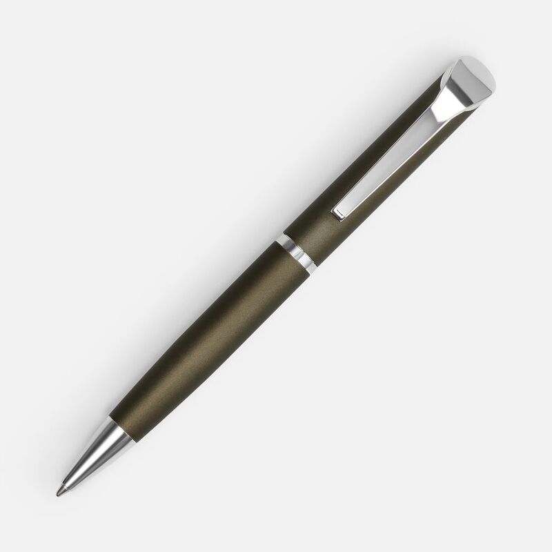 Ручка шариковая Glide ver.2, коричневая арт.6886.59