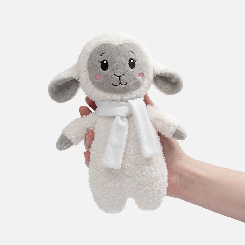 Мягкая игрушка Beastie Toys, овечка с белым шарфом арт.19080.01