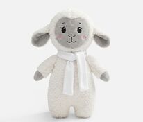 Мягкая игрушка Beastie Toys, овечка с белым шарфом арт.19080.01