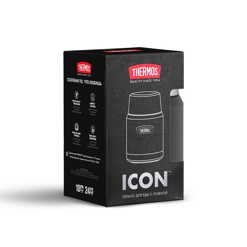 Термос для еды Icon 470, черный арт.21296.30