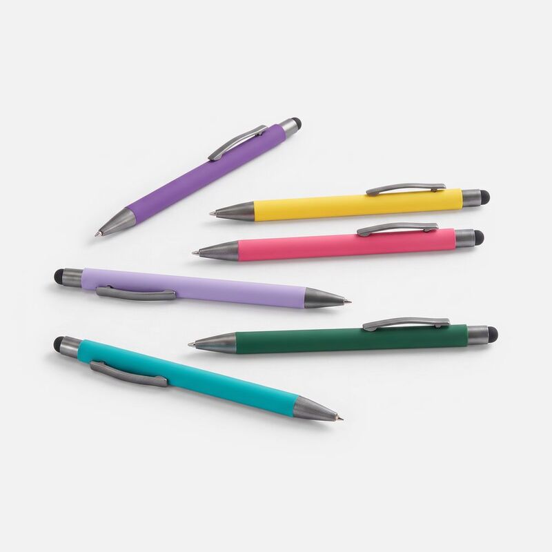 Ручка шариковая Atento Soft Touch со стилусом на заказ арт.16428.00