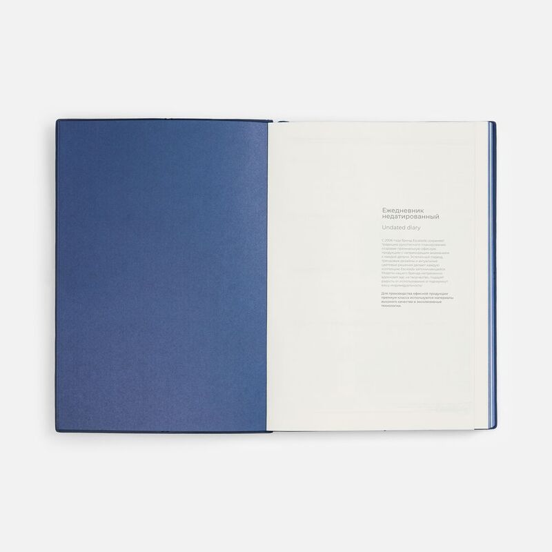Ежедневник Stitch, недатированный, синий арт.21136.40