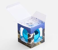 Коробка с полноцветной печатью для елочного шара 10 см арт.26100.01