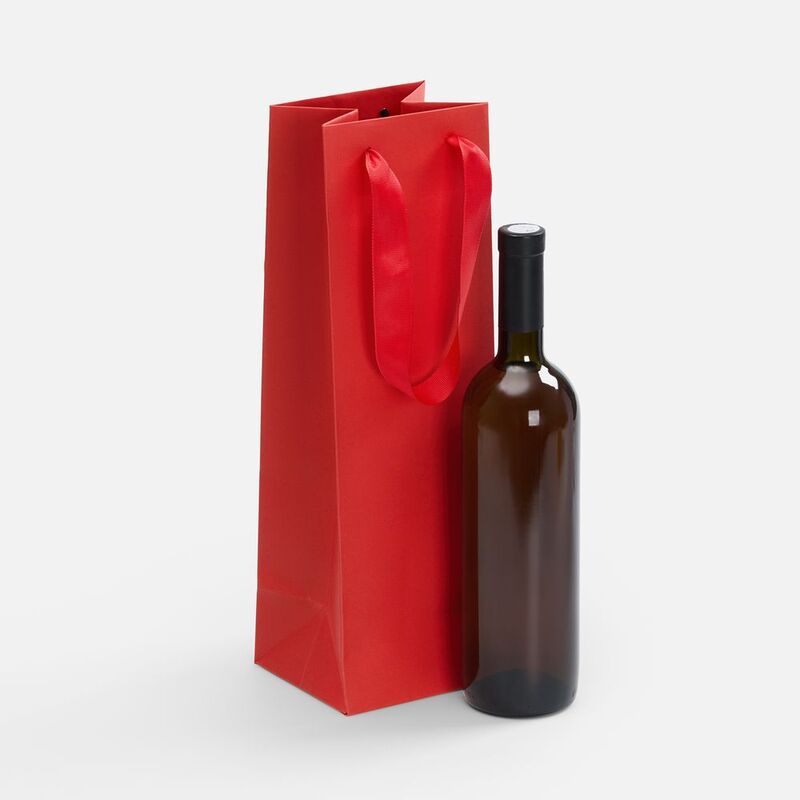 Пакет под бутылку Vindemia ver.2, красный арт.26011.50