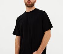 Футболка Oversize Premium, черная арт.25559.30