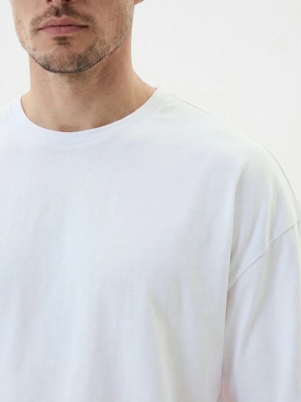 Футболка Oversize Premium 210, белая арт.25561.60