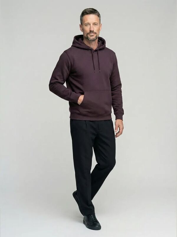 Худи Premium Heavy, коричневое (шоколад) арт.25573.59