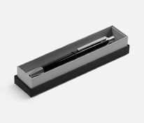Ручка шариковая Arvent Glossy в футляре, черная арт.20506.30