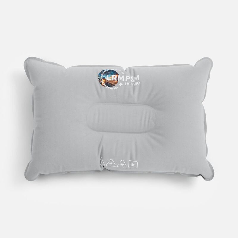 Надувная подушка Pillowish, серая арт.20910.10