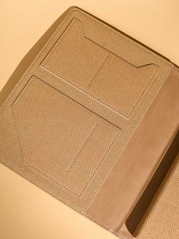 Ежедневник-органайзер Twill, недатированный, коричневый арт.71533.59