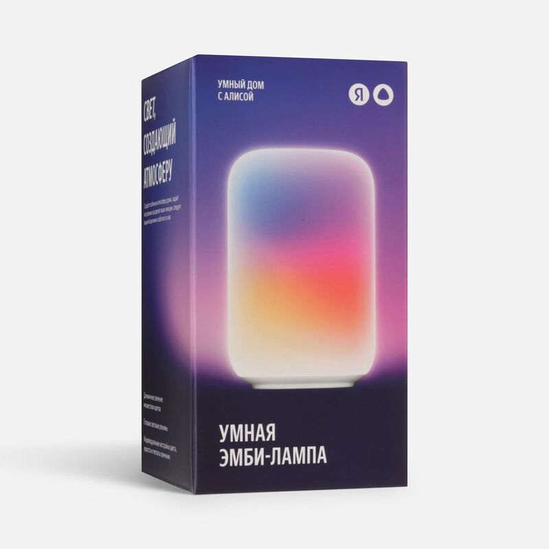 Умная эмби-лампа &laquo;Яндекс&raquo;, белая арт.21054.60