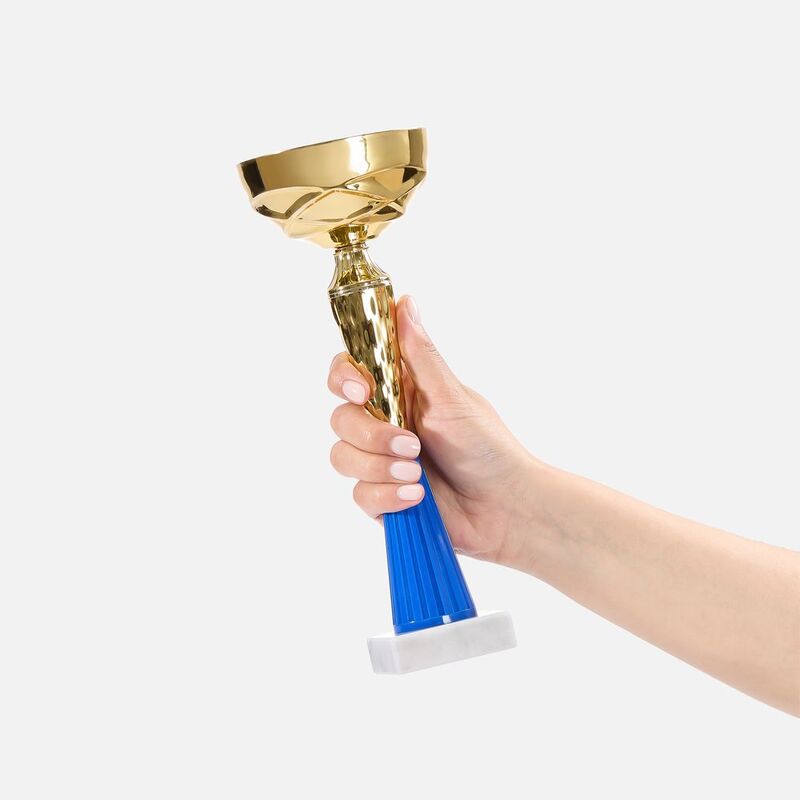Кубок Kudos Spark, малый, синий арт.21403.40