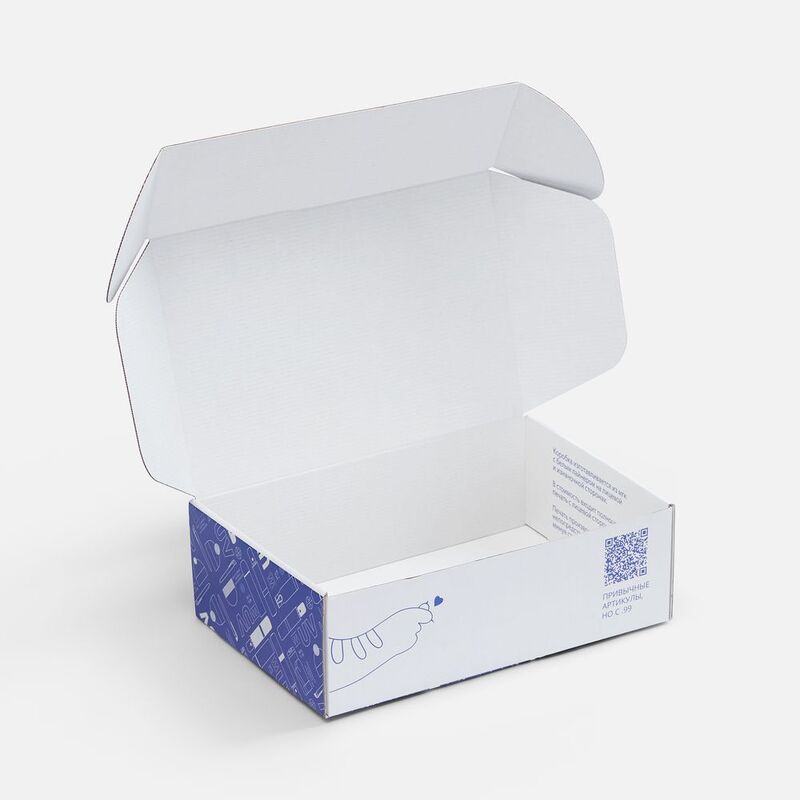 Коробка самосборная Capsie Light с печатью на заказ арт.26040.99