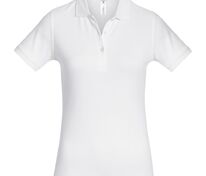 Рубашка поло женская Safran Timeless белая арт.PW457001