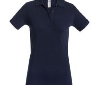 Рубашка поло женская Safran Timeless темно-синяя арт.PW457003