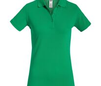 Рубашка поло женская Safran Timeless зеленая арт.PW457520