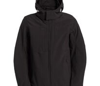 Куртка мужская Hooded Softshell черная арт.JM950002