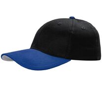 Бейсболка Ben Loyal, черная с синим арт.7262.44