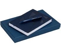 Набор Gems: ежедневник и ручка, синий арт.7488.40