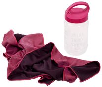Охлаждающее полотенце Weddell, розовое арт.5965.52