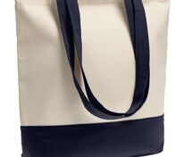 Холщовая сумка Shopaholic, темно-синяя арт.11743.40