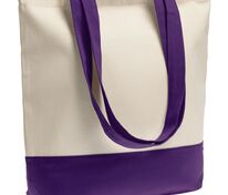 Холщовая сумка Shopaholic, фиолетовая арт.11743.78