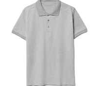 Рубашка поло мужская Virma Stretch, серый меланж арт.11143.11