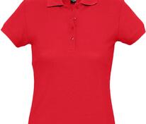 Рубашка поло женская Passion 170, красная арт.4798.50