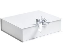 Коробка на лентах Tie Up, белая арт.10600.60