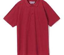 Рубашка поло мужская Neptune, вишнево-красная арт.11129.55