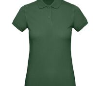 Рубашка поло женская Inspire, темно-зеленая арт.PW440540