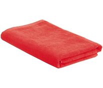 Пляжное полотенце в сумке SoaKing, красное арт.74142.50