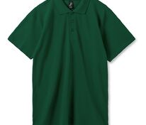 Рубашка поло мужская Summer 170, темно-зеленая арт.1379.90