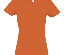 Футболка женская Imperial Women 190, оранжевая арт.6083.20