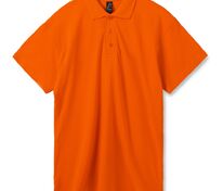 Рубашка поло мужская Summer 170, оранжевая арт.1379.20