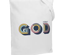 Холщовая сумка «Новый GOD», белая арт.71905.60
