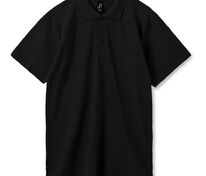 Рубашка поло мужская Summer 170, черная арт.1379.30