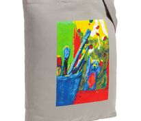 Холщовая сумка Artist Bear, серая арт.70634.11