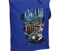 Холщовая сумка Moscow Boy, ярко-синяя арт.70352.44