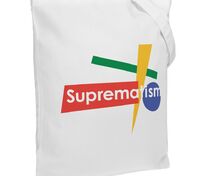 Холщовая сумка Suprematism, молочно-белая арт.70355.61