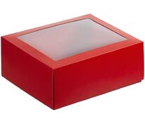 Коробка с окном InSight, красная арт.10886.50