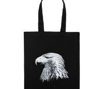 Холщовая сумка Like an Eagle, черная арт.70501.30