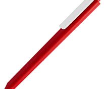 Ручка шариковая Pigra P03 Mat, красная с белым арт.11583.56