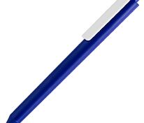 Ручка шариковая Pigra P03 Mat, темно-синяя с белым арт.11583.46