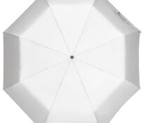 Зонт складной Manifest со светоотражающим куполом, серый арт.12368.11